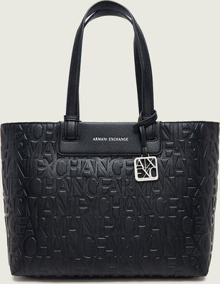 Shopper bag elegancka Armani Exchange ze sklepu: Gomez Fashion Store w kategorii: Torby Shopper bag - zdjęcie 874714-BD9-10338_AX265W000042H50