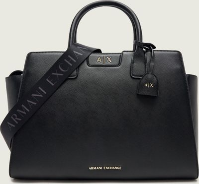 Shopper bag elegancka Armani Exchange ze sklepu: Gomez Fashion Store w kategorii: Torby Shopper bag - zdjęcie 874714-BD9-10338_AX265W000045H50