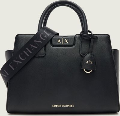 Shopper bag elegancka Armani Exchange ze sklepu: Gomez Fashion Store w kategorii: Torby Shopper bag - zdjęcie 874714-BD9-10338_AX265W000046H50