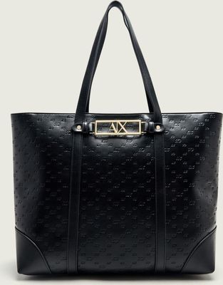 Shopper bag elegancka Armani Exchange ze sklepu: Gomez Fashion Store w kategorii: Torby Shopper bag - zdjęcie 874714-BD9-10338_AX265W000053H50