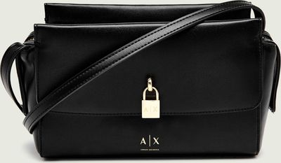 Armani Exchange - Listonoszka elegancka ze sklepu: Gomez Fashion Store w kategorii: Listonoszki - zdjęcie 874714-BD9-10338_AX265W000060H50