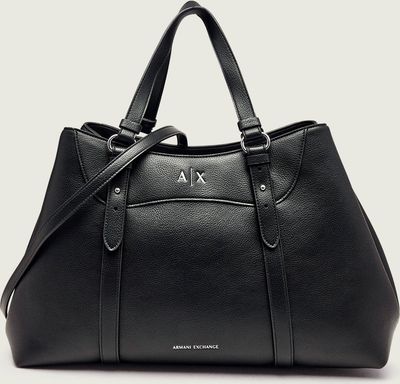 Armani Exchange - Shopper bag elegancka ze sklepu: Gomez Fashion Store w kategorii: Torby Shopper bag - zdjęcie 874714-BD9-10338_AX265W000066H50