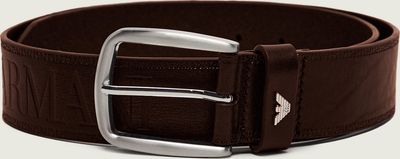 Pasek Emporio Armani ze sklepu: Gomez Fashion Store w kategorii: Paski męskie - zdjęcie 874714-BD9-10338_EA265M000079T92
