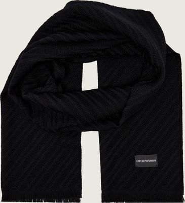 Szalik Emporio Armani ze sklepu: Gomez Fashion Store w kategorii: Szaliki męskie - zdjęcie 874714-BD9-10338_EA265M000083M13