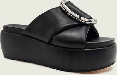 Klapki damskie na lato Marc Jacobs ze sklepu: Gomez Fashion Store w kategorii: Klapki damskie - zdjęcie 874714-BD9-10338_MJ264W000050001