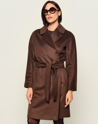 Weekend MaxMara - Płaszcz damski na jesień ze sklepu: Gomez Fashion Store w kategorii: Płaszcze damskie - zdjęcie 874714-BD9-10338_MW265W000050089
