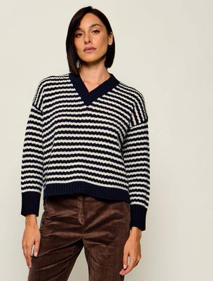 Sweter damski na zimę Weekend MaxMara ze sklepu: Gomez Fashion Store w kategorii: Swetry damskie - zdjęcie 874714-BD9-10338_MW265W000094021