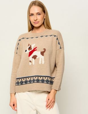 Sweter damski Weekend MaxMara ze sklepu: Gomez Fashion Store w kategorii: Swetry damskie - zdjęcie 874714-BD9-10338_MW265W000097008