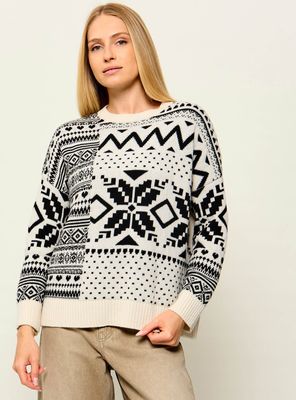 Sweter damski casualowy Weekend MaxMara ze sklepu: Gomez Fashion Store w kategorii: Swetry damskie - zdjęcie 874714-BD9-10338_MW265W000097006
