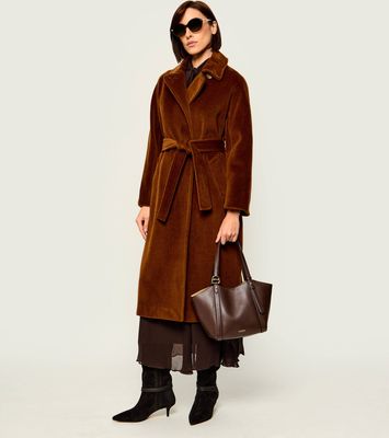Marella - Płaszcz damski jesienny ze sklepu: Gomez Fashion Store w kategorii: Płaszcze damskie - zdjęcie 874714-BD9-10338_MA265W000001004