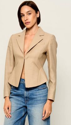 Marynarka na wiosnę elegancki Marella ze sklepu: Gomez Fashion Store w kategorii: Marynarki damskie - zdjęcie 874714-BD9-10338_MA265W000005003