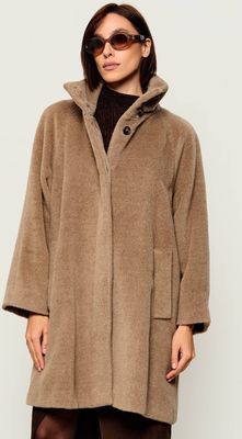 Płaszcz damski casual Marella ze sklepu: Gomez Fashion Store w kategorii: Płaszcze damskie