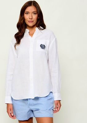 Koszula damska Polo Ralph Lauren ze sklepu: Gomez Fashion Store w kategorii: Koszule damskie - zdjęcie 874714-BD9-10338_PR262W000114F20