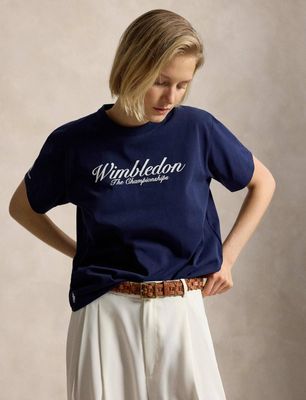 Bluzka damska na lato Polo Ralph Lauren ze sklepu: Gomez Fashion Store w kategorii: Bluzki damskie - zdjęcie 874714-BD9-10338_PR262W000102OH3