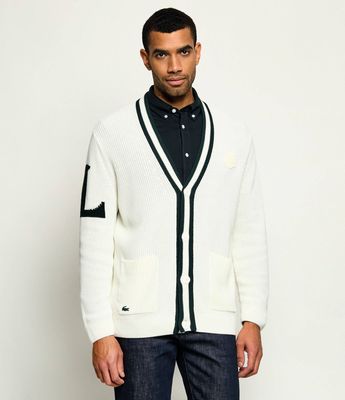 Sweter męski Lacoste ze sklepu: Gomez Fashion Store w kategorii: Swetry męskie - zdjęcie 874714-BD9-10338_LA265M000055C77