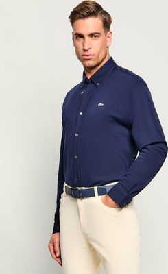 Lacoste - Koszula męska z kołnierzykiem button down ze sklepu: Gomez Fashion Store w kategorii: Koszule męskie
