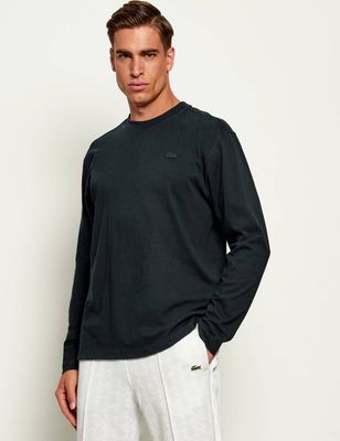 T-shirt męski Lacoste ze sklepu: Gomez Fashion Store w kategorii: T-shirty męskie - zdjęcie 874714-BD9-10338_LA265M000125C76