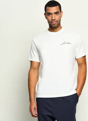 T-shirt męski na wiosnę Lacoste ze sklepu: Gomez Fashion Store w kategorii: T-shirty męskie - zdjęcie 874714-BD9-10338_LA265M000128129