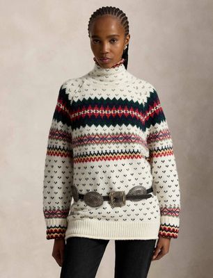 Sweter damski na zimę Polo Ralph Lauren ze sklepu: Gomez Fashion Store w kategorii: Swetry damskie - zdjęcie 874714-BD9-10338_PR265W000021Q17