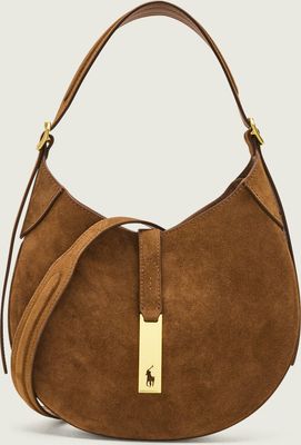 Torebka hobo elegancki Polo Ralph Lauren ze sklepu: Gomez Fashion Store w kategorii: Torebki hobo