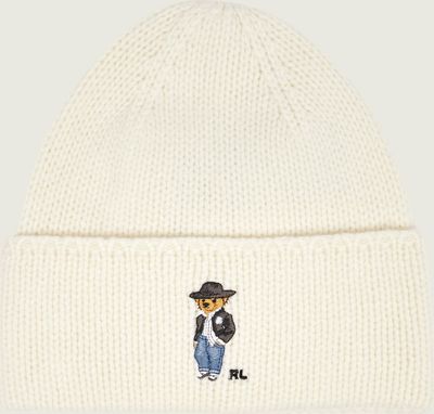 Czapka zimowa damska Polo Ralph Lauren ze sklepu: Gomez Fashion Store w kategorii: Czapki zimowe damskie - zdjęcie 874714-BD9-10338_PR265W000037AP2