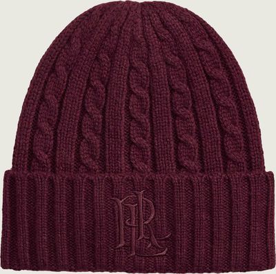 Czapka zimowa damska LAUREN RALPH LAUREN ze sklepu: Gomez Fashion Store w kategorii: Czapki zimowe damskie - zdjęcie 874714-BD9-10338_RL265W00010873S