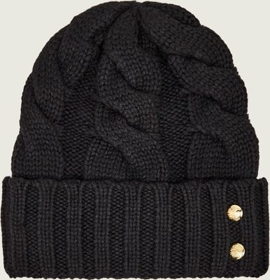 Czapka zimowa damska LAUREN RALPH LAUREN ze sklepu: Gomez Fashion Store w kategorii: Czapki zimowe damskie - zdjęcie 874714-BD9-10338_RL265W000114001