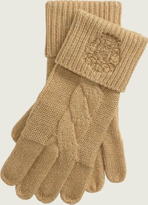 LAUREN RALPH LAUREN - Rękawiczki ze sklepu: Gomez Fashion Store w kategorii: Rękawiczki damskie - zdjęcie 874714-BD9-10338_RL265W000116ZYT