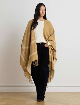 LAUREN RALPH LAUREN - Ponczo casual ze sklepu: Gomez Fashion Store w kategorii: Poncza - zdjęcie 874714-BD9-10338_RL265W000119JT9