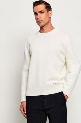 Sweter męski zimowy A.P.C. ze sklepu: Gomez Fashion Store w kategorii: Swetry męskie - zdjęcie 874714-BD9-10338_A3265M000005006