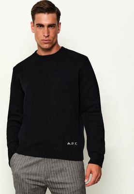 Sweter męski A.P.C. ze sklepu: Gomez Fashion Store w kategorii: Swetry męskie - zdjęcie 874714-BD9-10338_A3265M000005002