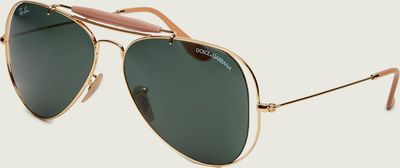 Okulary przeciwsłoneczne damskie Ray-Ban ze sklepu: Gomez Fashion Store w kategorii: Okulary przeciwsłoneczne damskie - zdjęcie 874714-BD9-10338_RA262U000025071