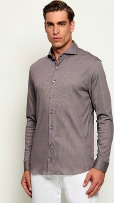 Koszula męska z klasycznym kołnierzykiem van Laack ze sklepu: Gomez Fashion Store w kategorii: Koszule męskie - zdjęcie 874714-BD9-10338_VL265M000006190