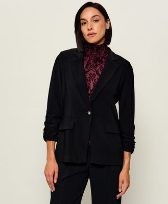 Marynarka jesienny elegancki Joseph Ribkoff ze sklepu: Gomez Fashion Store w kategorii: Marynarki damskie - zdjęcie 874714-BD9-10338_RJ265W000003002