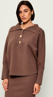 Sweter damski casual Joseph Ribkoff ze sklepu: Gomez Fashion Store w kategorii: Swetry damskie - zdjęcie 874714-BD9-10338_RJ265W000024026