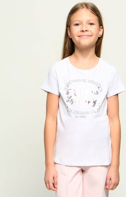 Guess - Bluzka dziewczęca na lato ze sklepu: Gomez Fashion Store w kategorii: Bluzki dziewczęce