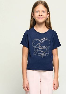 Bluzka dziewczęca na lato Guess ze sklepu: Gomez Fashion Store w kategorii: Bluzki dziewczęce