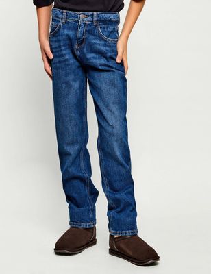 granatowy Spodnie chłopięce jesienne Guess ze sklepu: Gomez Fashion Store w kategorii: Spodnie chłopięce