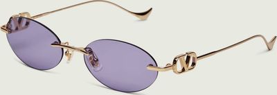 Okulary przeciwsłoneczne damskie Valentino ze sklepu: Gomez Fashion Store w kategorii: Okulary przeciwsłoneczne damskie - zdjęcie 874714-BD9-10338_VO262W000051930