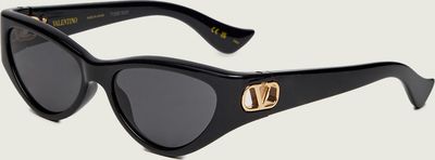 Valentino - Okulary przeciwsłoneczne damskie ze sklepu: Gomez Fashion Store w kategorii: Okulary przeciwsłoneczne damskie - zdjęcie 874714-BD9-10338_VO262W000052006