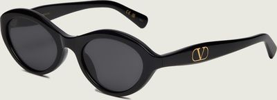 Okulary przeciwsłoneczne damskie Valentino ze sklepu: Gomez Fashion Store w kategorii: Okulary przeciwsłoneczne damskie - zdjęcie 874714-BD9-10338_VO262W000054006