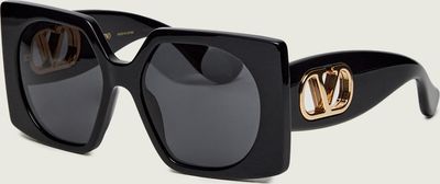 Okulary przeciwsłoneczne damskie Valentino ze sklepu: Gomez Fashion Store w kategorii: Okulary przeciwsłoneczne damskie - zdjęcie 874714-BD9-10338_VO262W000058006