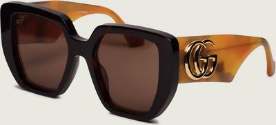 Gucci - Okulary przeciwsłoneczne damskie ze sklepu: Gomez Fashion Store w kategorii: Okulary przeciwsłoneczne damskie - zdjęcie 874714-BD9-10338_GC262W000025012