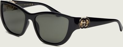 Okulary przeciwsłoneczne damskie Gucci ze sklepu: Gomez Fashion Store w kategorii: Okulary przeciwsłoneczne damskie - zdjęcie 874714-BD9-10338_GC262W000032001
