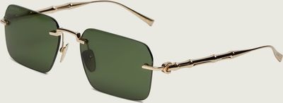 Okulary przeciwsłoneczne Gucci ze sklepu: Gomez Fashion Store w kategorii: Okulary przeciwsłoneczne męskie - zdjęcie 874714-BD9-10338_GC262M000007003