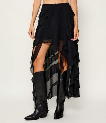AllSaints - Spódnica ze sklepu: Gomez Fashion Store w kategorii: Spódnice - zdjęcie 874714-BD9-10338_AA265W000026001