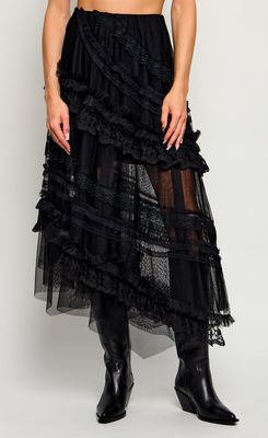 AllSaints - Spódnica ze sklepu: Gomez Fashion Store w kategorii: Spódnice - zdjęcie 874714-BD9-10338_AA265W000024001