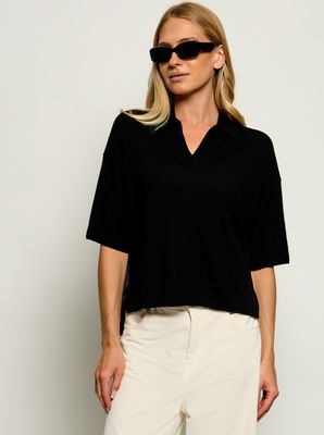 Sweter damski zimowy AllSaints ze sklepu: Gomez Fashion Store w kategorii: Swetry damskie - zdjęcie 874714-BD9-10338_AA265W000036001