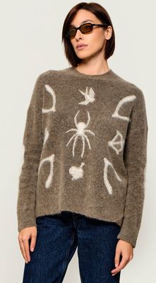 Sweter damski casual AllSaints ze sklepu: Gomez Fashion Store w kategorii: Swetry damskie - zdjęcie 874714-BD9-10338_AA265W000022083