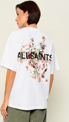 Bluzka damska na wiosnę w stylu młodzieżowym AllSaints ze sklepu: Gomez Fashion Store w kategorii: Bluzki damskie - zdjęcie 874714-BD9-10338_AA265W000039004